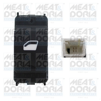 Switch, window regulator